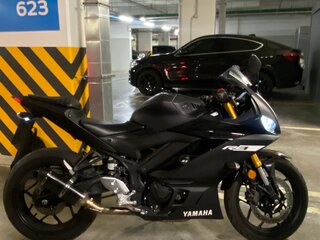 2019 Yamaha YZF-R3, чёрный, 470000 рублей, вид 1