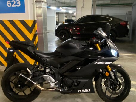 2019 Yamaha YZF-R3, чёрный, 470000 рублей, вид 1