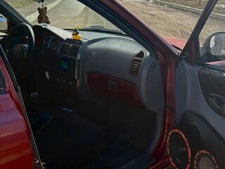 2005 Hyundai Accent ТагАЗ II, красный, 280000 рублей, вид 4