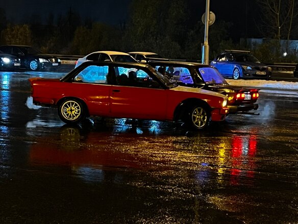 1989 BMW 3 серии 316i II (E30), красный, 370000 рублей - вид 17
