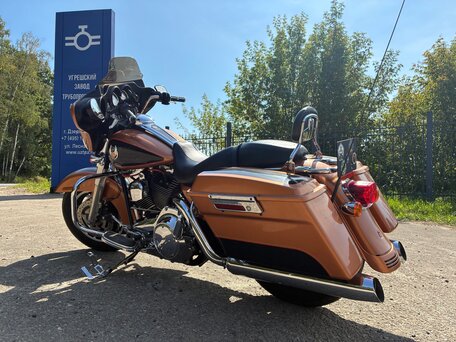 2008 Harley-Davidson Street Glide, оранжевый, 860000 рублей, вид 5