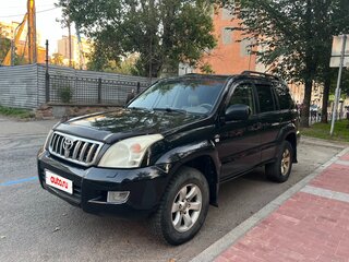 2007 Toyota Land Cruiser Prado 120 Series Рестайлинг, чёрный, 1380000 рублей, вид 1