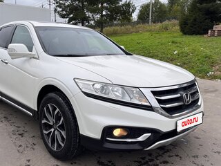 2013 Honda Crosstour I Рестайлинг, белый, 1720000 рублей, вид 3