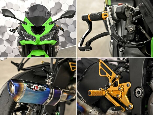 2020 Kawasaki ZX-6 Ninja, зелёный, 1099000 рублей - вид 9