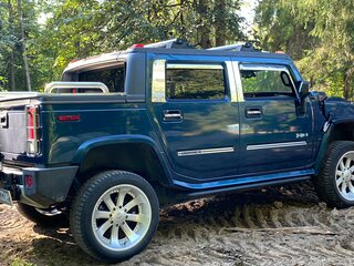 2008 Hummer H2 I Рестайлинг, зелёный, 3750000 рублей, вид 5