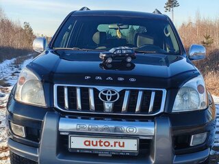 2004 Toyota Land Cruiser Prado 120 Series, чёрный, 1900000 рублей, вид 3