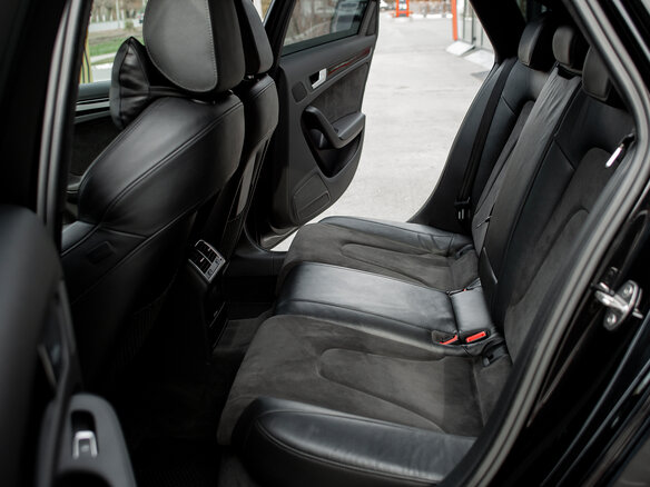 2014 Audi A4 IV (B8) Рестайлинг, чёрный - вид 10
