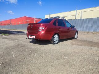 2017 Lada (ВАЗ) Granta Sport I, красный, 485000 рублей, вид 4