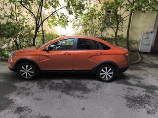 2018 Lada (ВАЗ) Vesta Cross I, оранжевый, 985000 рублей, вид 2