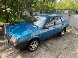 1999 Lada (ВАЗ) 21099, синий, 300000 рублей, вид 1