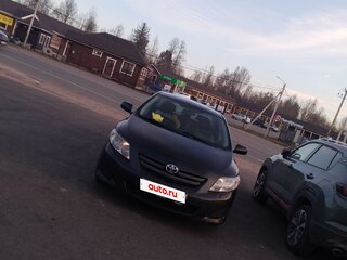 2007 Toyota Corolla X (E140, E150), чёрный, 830000 рублей, вид 3