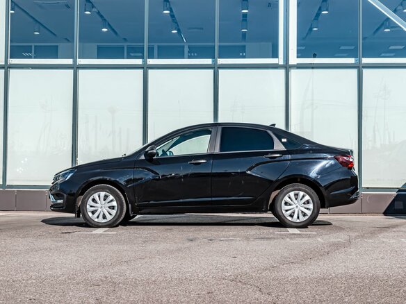 2024 Lada (ВАЗ) Vesta I Рестайлинг (NG), чёрный, 1090000 рублей - вид 6