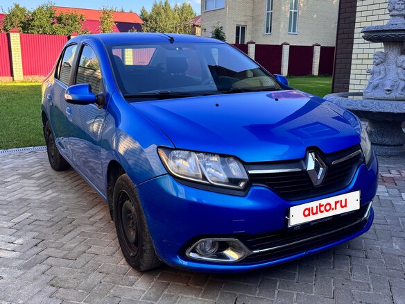 2016 Renault Logan II, синий, 580000 рублей - вид 3