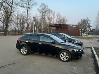 2008 Mitsubishi Lancer X, чёрный, 595000 рублей, вид 5
