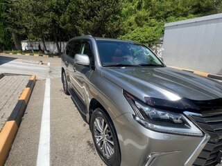 2017 Lexus LX 570 III Рестайлинг 2, серый, 8500000 рублей, вид 2