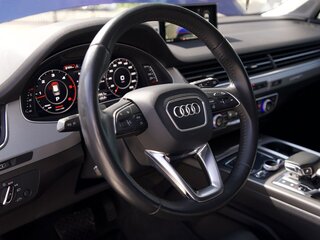 2017 Audi Q7 II (4M), синий, 4500000 рублей, вид 4
