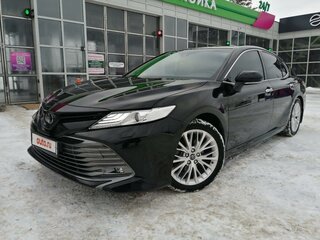 2018 Toyota Camry VIII (XV70), чёрный, 3150000 рублей, вид 1