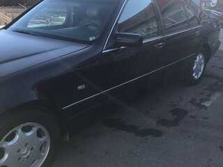 1997 Mercedes-Benz S-Класс 320 Long III (W140) Рестайлинг, синий, 1250000 рублей, вид 5