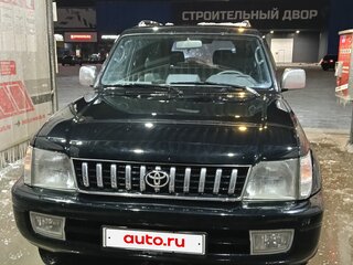1998 Toyota Land Cruiser Prado 90 Series, чёрный, 850000 рублей, вид 1