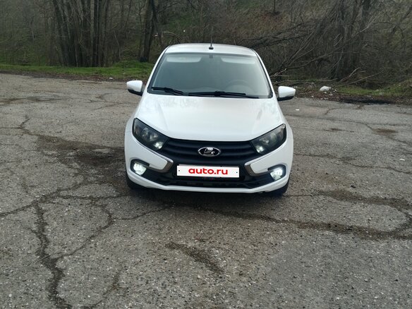 2020 Lada (ВАЗ) Granta I Рестайлинг, белый, 680000 рублей - вид 3