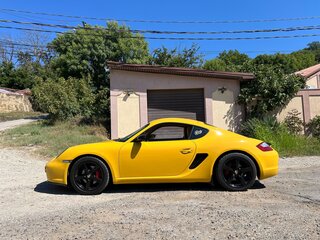 2007 Porsche Cayman S I (987), жёлтый, 2300000 рублей, вид 5