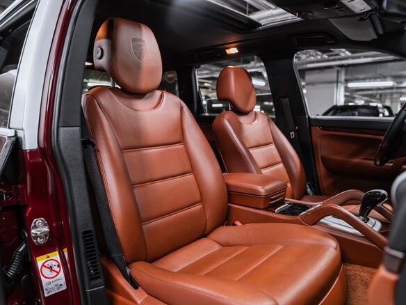 2007 Porsche Cayenne S I Рестайлинг (957), красный, 1800000 рублей - вид 15