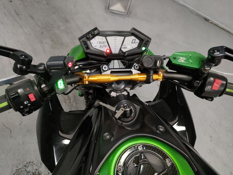 2015 Kawasaki Z 800, зелёный, 570000 рублей, вид 5