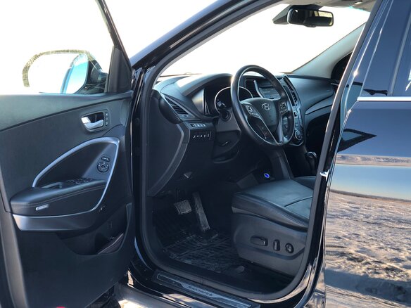 2017 Hyundai Santa Fe III Рестайлинг, чёрный - вид 28