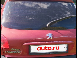 2007 Peugeot 206, красный, 195000 рублей, вид 3