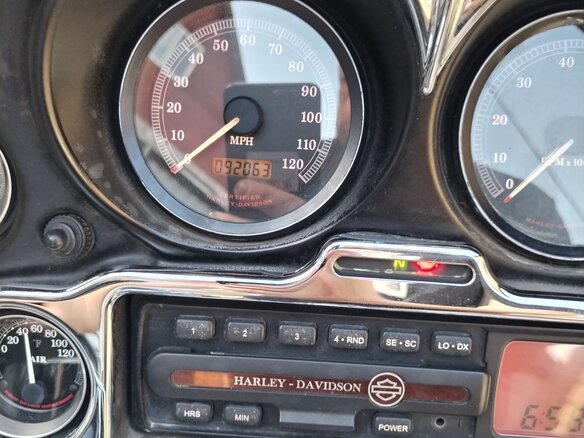 2003 Harley-Davidson Electra Glide, чёрный, 550000 рублей - вид 7