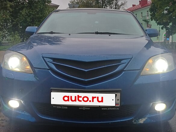 2005 Mazda 3 I (BK), синий, 450000 рублей - вид 1