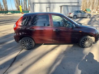 2013 Lada (ВАЗ) Kalina II, пурпурный, 400000 рублей, вид 4