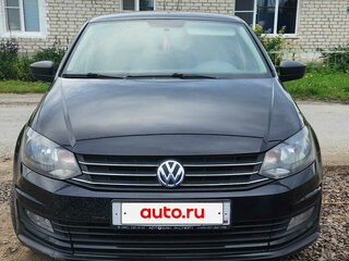 2016 Volkswagen Polo V Рестайлинг, чёрный, 800000 рублей, вид 1