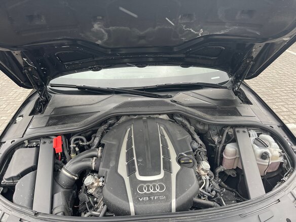2016 Audi A8 Long III (D4) Рестайлинг, чёрный, 3300000 рублей - вид 22