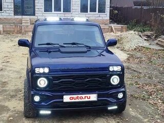 2015 Lada (ВАЗ) 2121 (4x4) I Рестайлинг, синий, 520000 рублей, вид 2