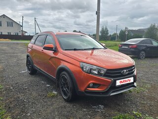 2020 Lada (ВАЗ) Vesta SW Cross I, оранжевый, 1030000 рублей, вид 3