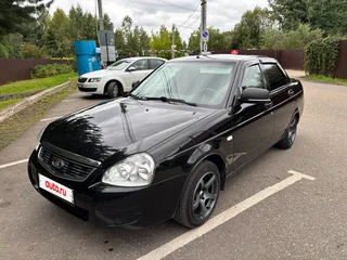2017 Lada (ВАЗ) Priora I Рестайлинг, чёрный, 615000 рублей, вид 1
