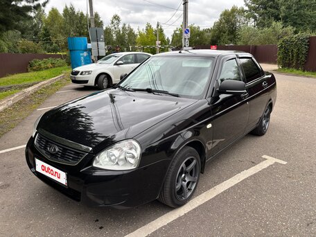 2017 Lada (ВАЗ) Priora I Рестайлинг, чёрный, 615000 рублей, вид 1