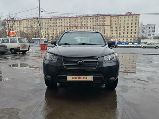 2008 Hyundai Santa Fe II, чёрный, 1100000 рублей, вид 1
