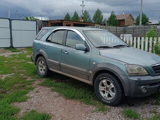 2003 Kia Sorento 4-speed I, голубой, 400000 рублей, вид 2