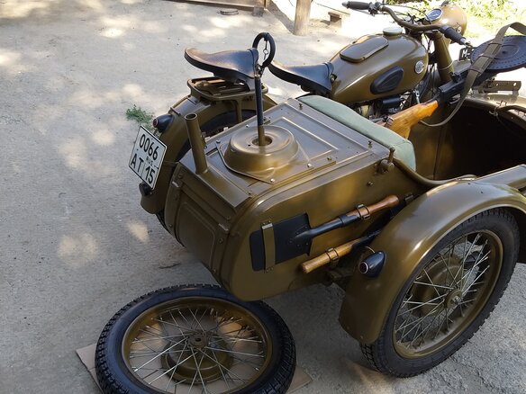 1947 Урал M-72, зелёный - вид 7
