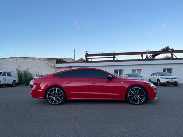 2021 Audi A7 45 TFSI II (4K), красный, 5500000 рублей - вид 8