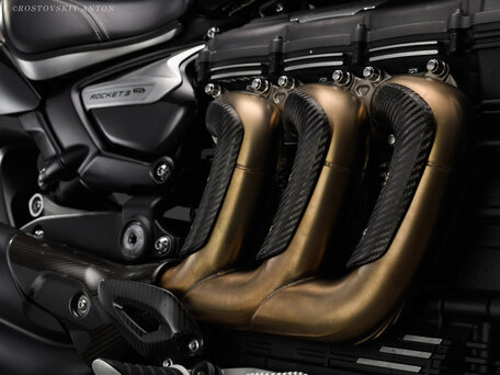2020 Triumph Rocket 3, чёрный, 3790000 рублей, вид 2