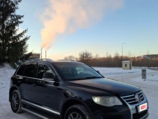 2008 Volkswagen Touareg I Рестайлинг, чёрный, 1750000 рублей, вид 5