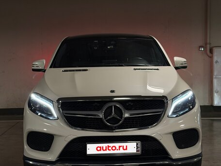 2018 Mercedes-Benz GLE Coupe 350 d I (C292), белый, 5000000 рублей, вид 2