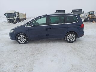 2011 Volkswagen Sharan II, синий, 730000 рублей, вид 4