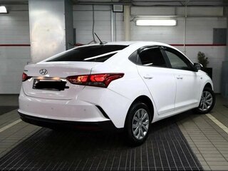 2021 Hyundai Solaris II Рестайлинг, белый, 1950000 рублей, вид 2
