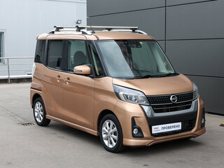 2018 Nissan Dayz Roox I Рестайлинг, жёлтый, 849000 рублей, вид 3