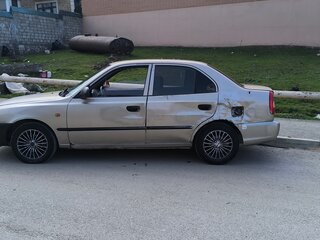 2006 Hyundai Accent ТагАЗ II, бежевый, 160000 рублей, вид 4
