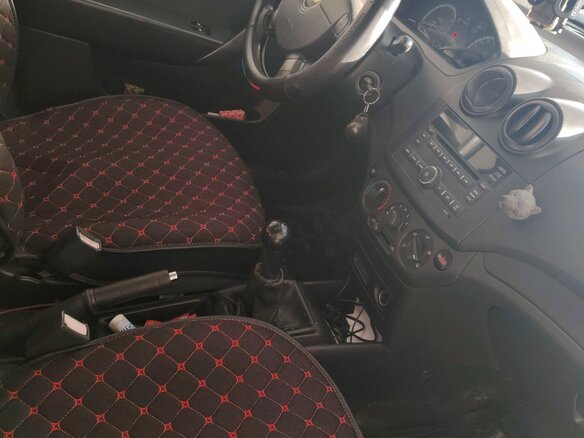 2008 Chevrolet Aveo I Рестайлинг, синий, 350000 рублей - вид 6